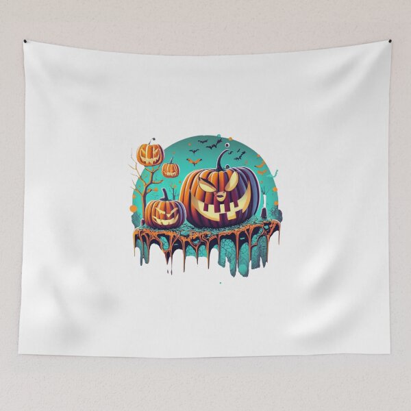 Item preview,  Scary Glowing Halloween Pumpkins designed and sold by Creativedsigna.