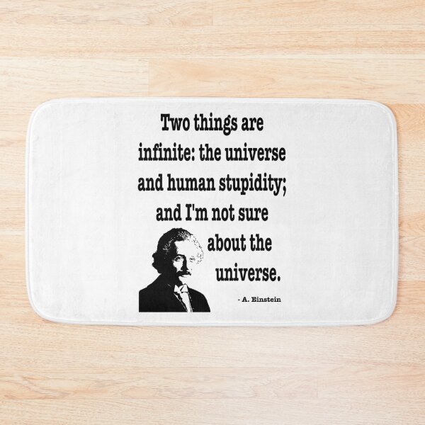 Item preview, Albert Einstein Quote designed and sold by Hoorahville.