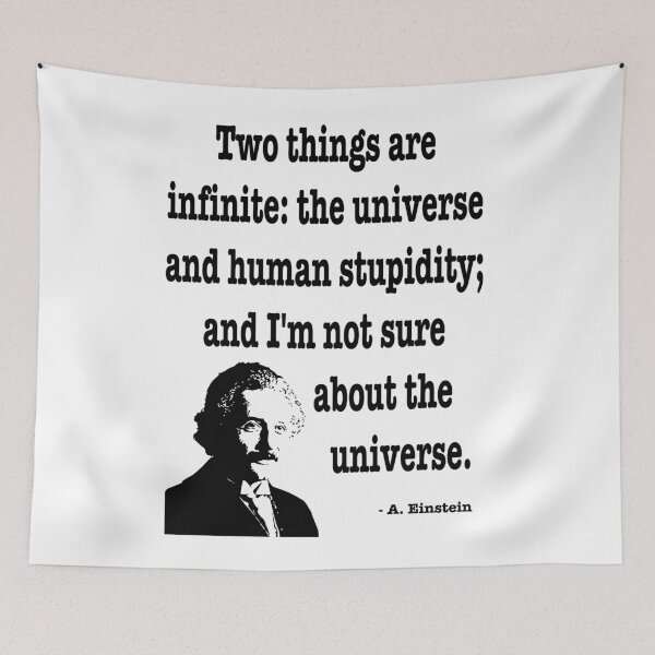 Item preview, Albert Einstein Quote designed and sold by Hoorahville.