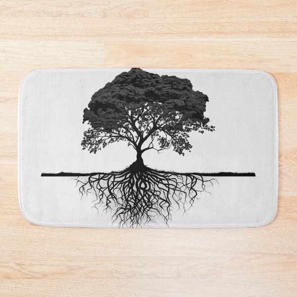 Item preview, Stylized tree with roots concept designed and sold by MiraCleAI.