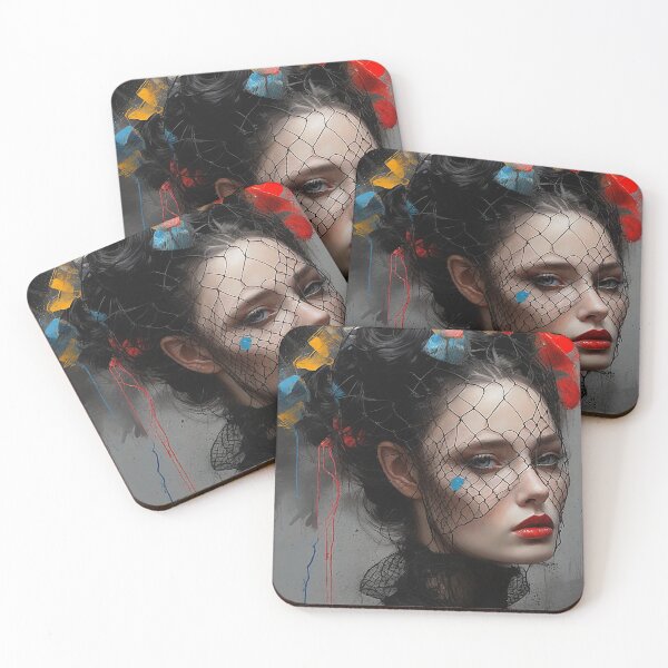 Item preview, Clamor  Aristocratic Gothic Lady Portrait Fashion Artificial intelligence Ai designed and sold by AiPoliviosArt.