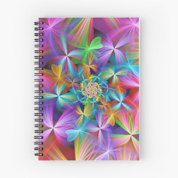 Item preview, Rainbow Clover Spiral designed and sold by wolfepaw.