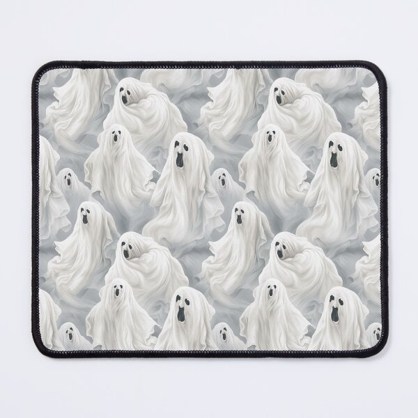 Item preview, Ghost Gathering Halloween Spooky Seamless Pattern designed and sold by CreatureHouse95.