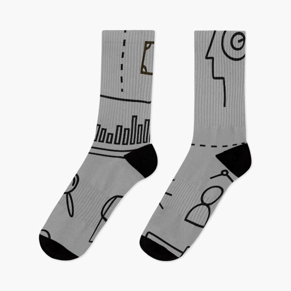 Item preview, Dark Gray IT Pattern. designed and sold by ARichArts.