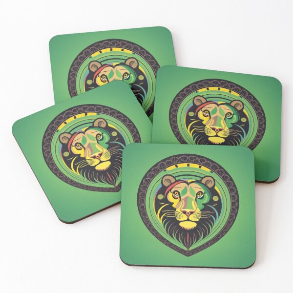 Item preview, Lion symbol in reggae style designed and sold by Studio-DesignWw.