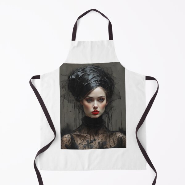 Item preview, Clamor  Aristocratic Gothic Lady  Portrait Fashion Artificial intelligence Ai designed and sold by AiPoliviosArt.