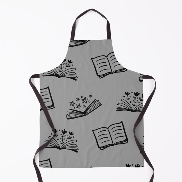 Item preview, Dark Gray Books Pattern. designed and sold by ARichArts.