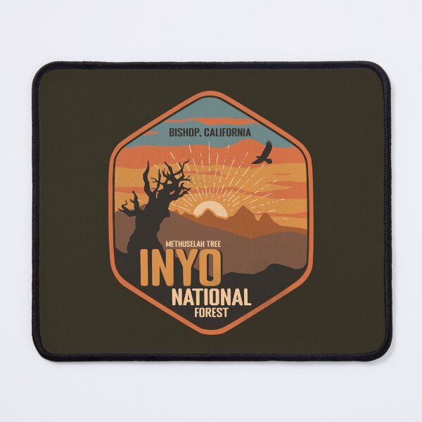 Item preview, Inyo National Forest California - CA Bristlecone Pine, Methuselah Retro Badge designed and sold by mountainfad.