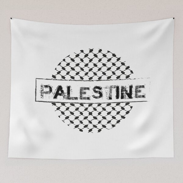 Item preview,  Palestine | Palestinian Kufiya designed and sold by Qantara Art Gallery.