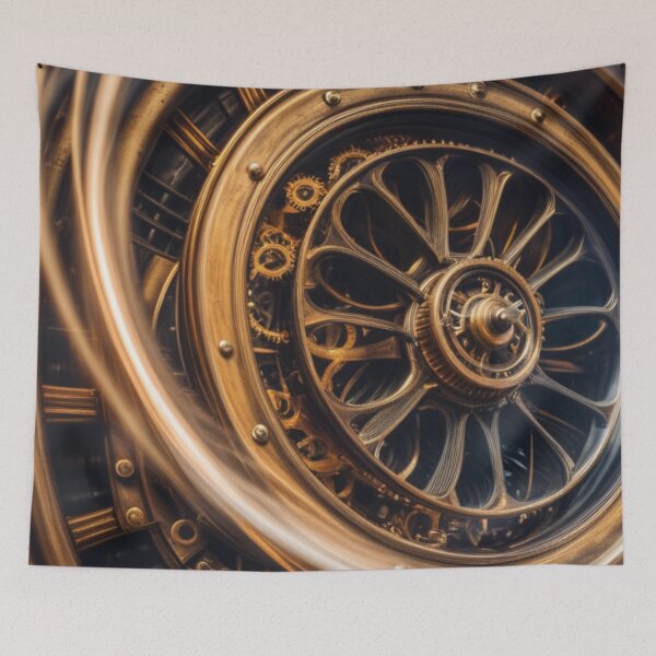 Item preview, Steampunk Industrial Pattern designed and sold by ARichArts.