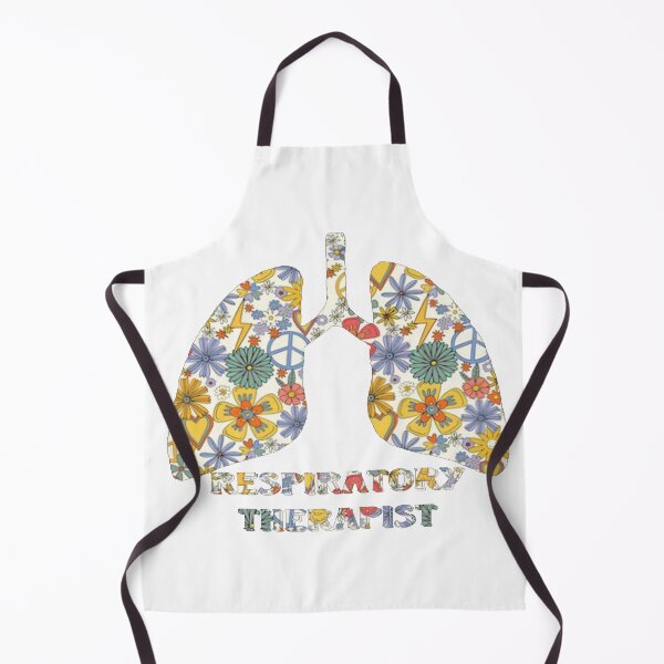 Item preview, White Floral Respiratory Therapy Lungs designed and sold by natnat7w.