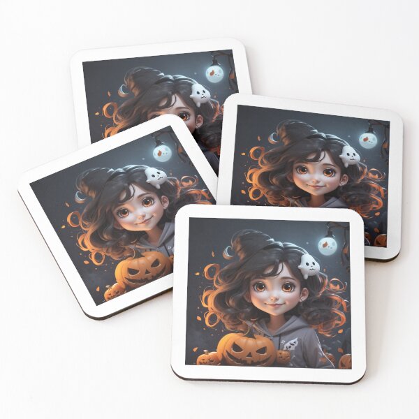Item preview, cartoon girl charecter helloween designed and sold by Piano-pn.