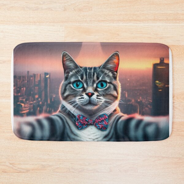 Item preview, Cat selfie with ufo designed and sold by PawelNature.
