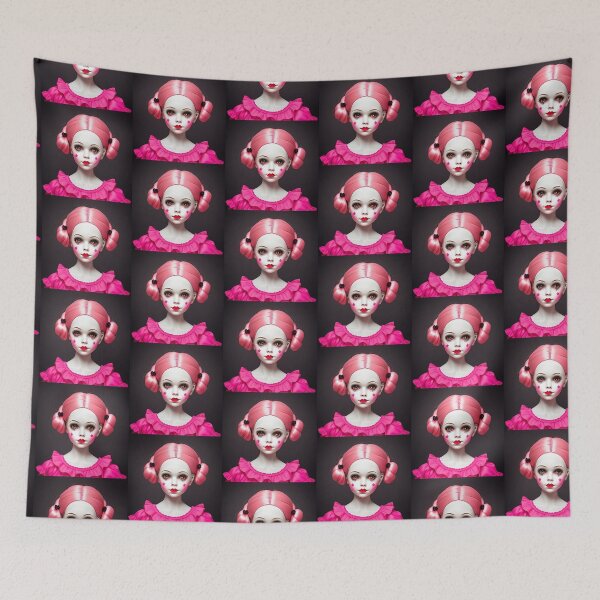 Item preview, Doll Design: Pretty in Pink designed and sold by WorkWickedly.