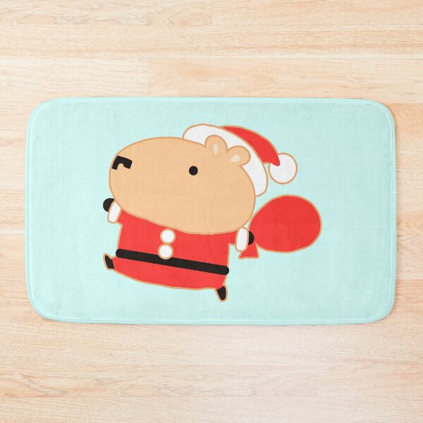 Item preview, Happy little capybara says Merry Christmas designed and sold by Nongning-109.