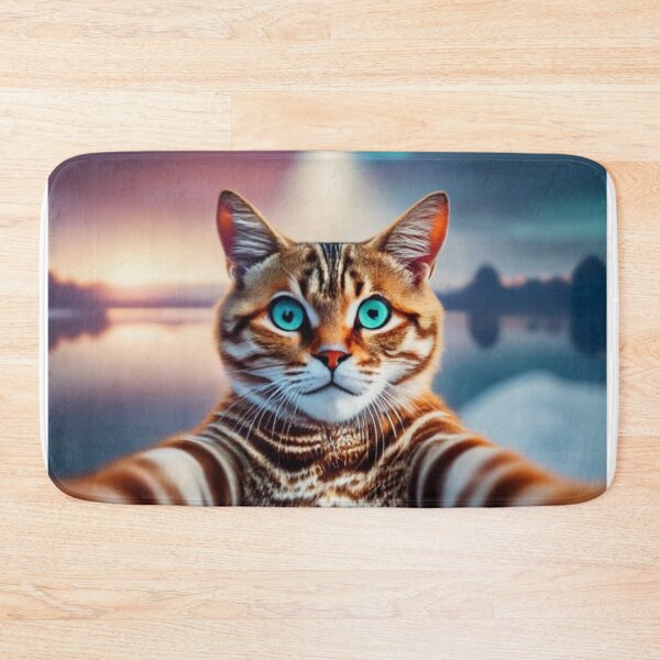 Item preview, Cat selfie with ufo designed and sold by PawelNature.