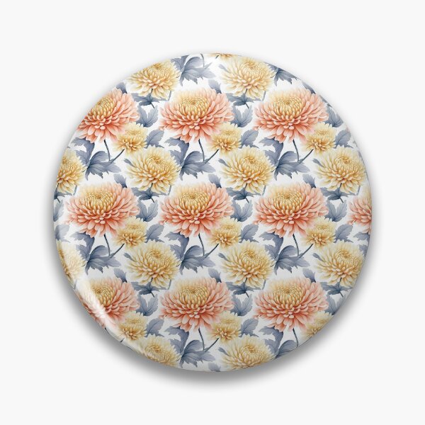 Artikelvorschau, Eternal Splendor: Embracing the Timeless Beauty of Chrysanthemum Flowers entworfen und verkauft von qoodesignstudio.