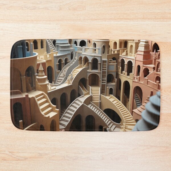 Item preview, Majestic Labyrinth: City of Spires and Shadows designed and sold by oanaunciuleanu.