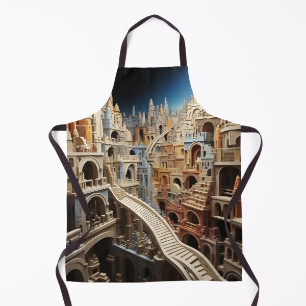 Item preview, Majestic Labyrinth: City of Spires and Shadows designed and sold by oanaunciuleanu.