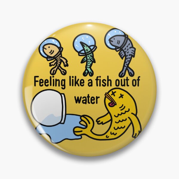 Item preview, Feeling like fish out of water designed and sold by DianneYoon.