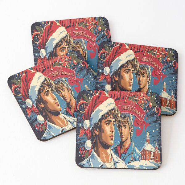 Item preview, años 80 con un diseño retro inspirado en el éxito icónico de Wham, "Last Christmas"; designed and sold by bluel_evin.