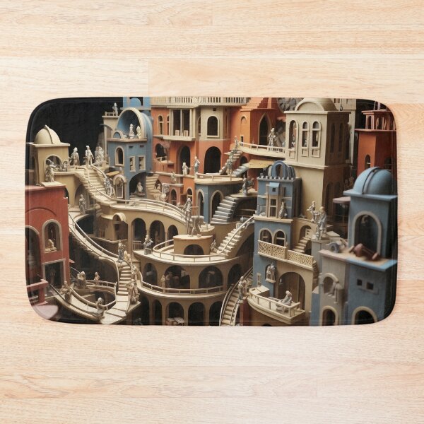 Item preview, Majestic Labyrinth: City of Spires and Shadows designed and sold by oanaunciuleanu.