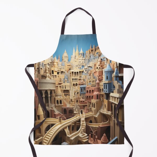 Item preview, Majestic Labyrinth: City of Spires and Shadows designed and sold by oanaunciuleanu.