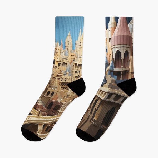 Item preview, Majestic Labyrinth: City of Spires and Shadows designed and sold by oanaunciuleanu.