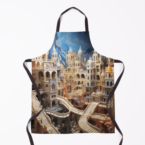 Item preview, Majestic Labyrinth: City of Spires and Shadows designed and sold by oanaunciuleanu.