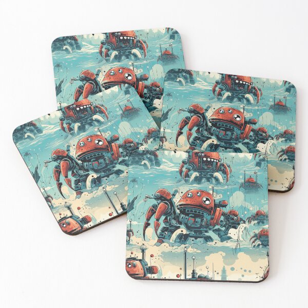 Item preview, Robots: Crab designed and sold by Pedra Panda.