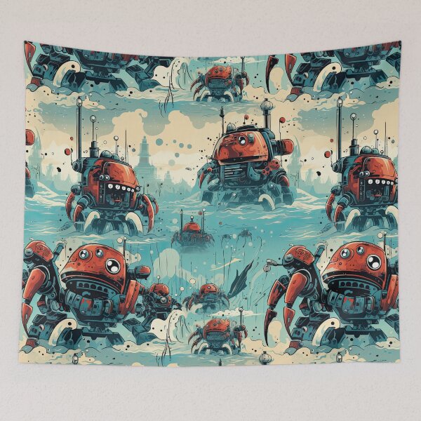 Item preview, Robots: Crab designed and sold by Pedra Panda.