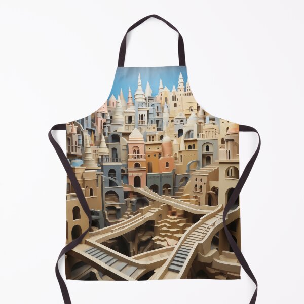 Item preview, Majestic Labyrinth: City of Spires and Shadows designed and sold by oanaunciuleanu.