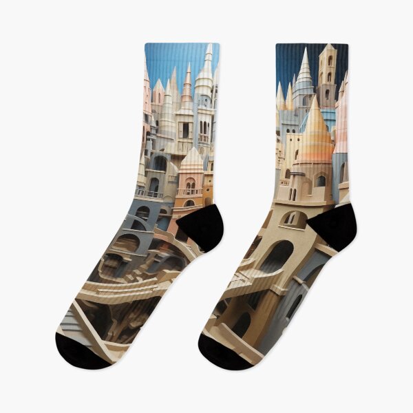 Item preview, Majestic Labyrinth: City of Spires and Shadows designed and sold by oanaunciuleanu.