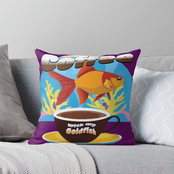 Item preview, Coffee With My Goldfish - Kick Back Relax, No Rush designed and sold by MegaDirt.