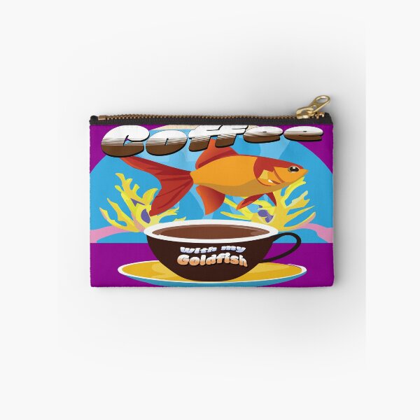 Item preview, Coffee With My Goldfish - Kick Back Relax, No Rush designed and sold by MegaDirt.