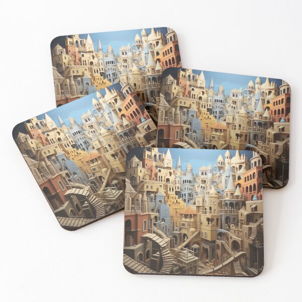 Item preview, Majestic Labyrinth: City of Spires and Shadows designed and sold by oanaunciuleanu.