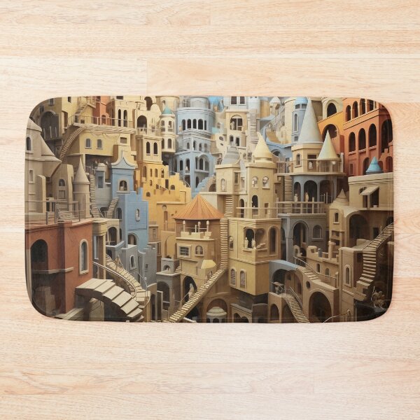 Item preview, Majestic Labyrinth: City of Spires and Shadows designed and sold by oanaunciuleanu.