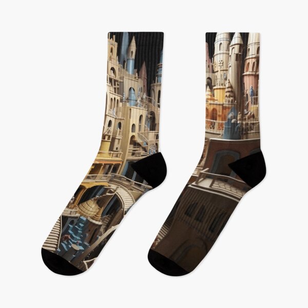 Item preview, Majestic Labyrinth: City of Spires and Shadows designed and sold by oanaunciuleanu.