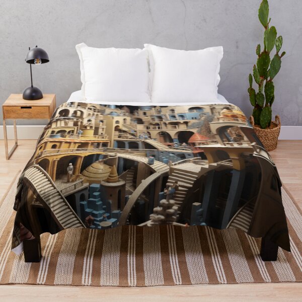 Item preview, Majestic Labyrinth: City of Spires and Shadows designed and sold by oanaunciuleanu.