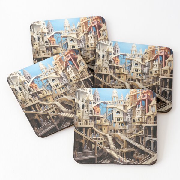 Item preview, Majestic Labyrinth: City of Spires and Shadows designed and sold by oanaunciuleanu.