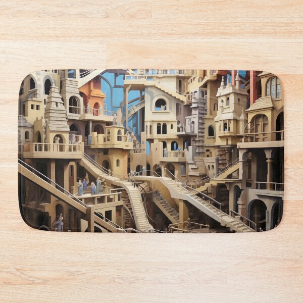 Item preview, Majestic Labyrinth: City of Spires and Shadows designed and sold by oanaunciuleanu.