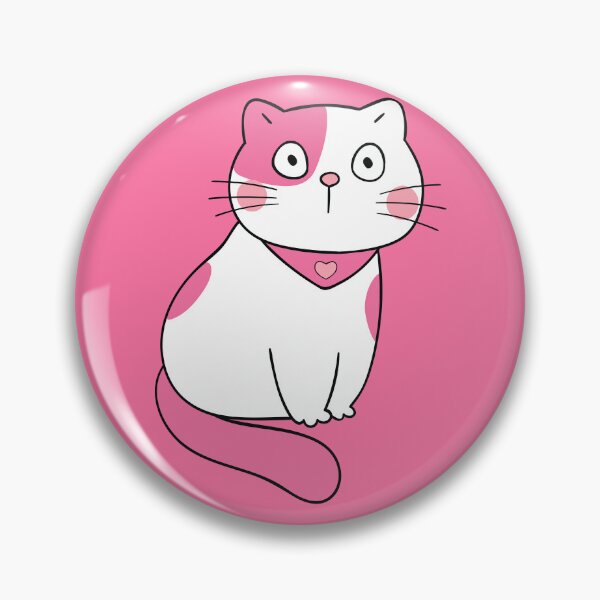 Item preview, pink cute chubby cat designed and sold by yaZzaboy.