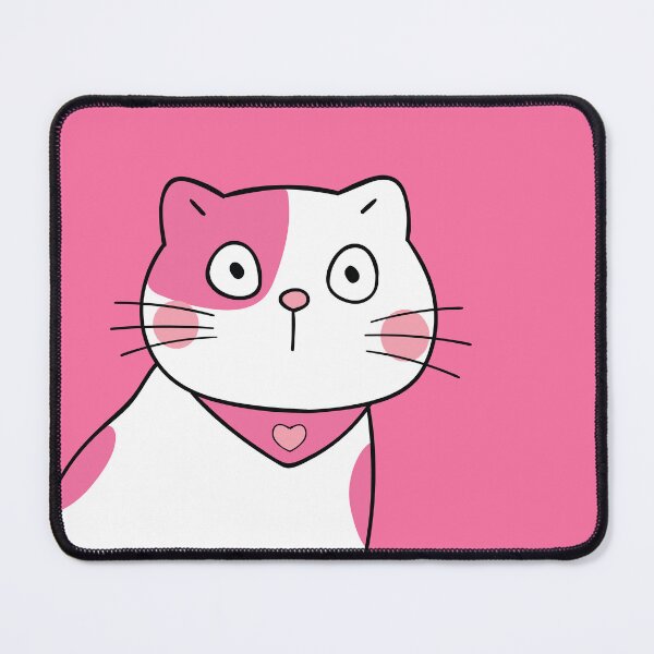 Item preview, pink cute chubby cat designed and sold by yaZzaboy.