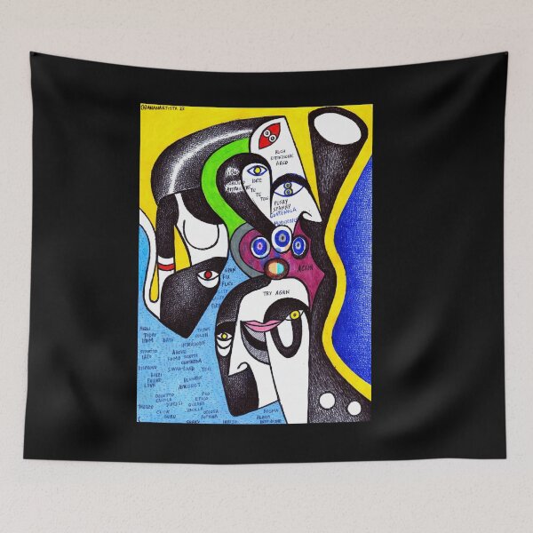 Item preview, Failed love - try again - contemporary art  designed and sold by (b)ananartista SBUFF.