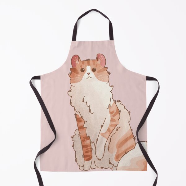 Item preview, Red Bicolor American Curl Longhair - Cat lovers gifts designed and sold by FelineEmporium.