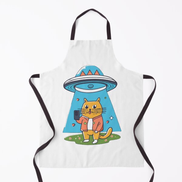 Item preview, Cat selfie with ufo designed and sold by PawelNature.