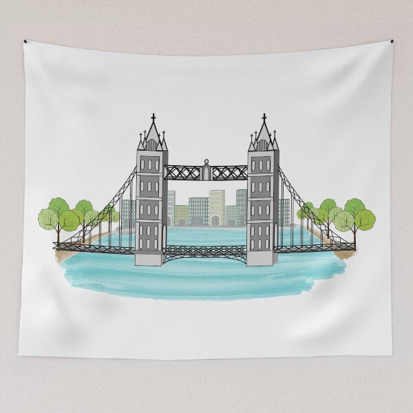 Item preview, Tower Bridge designed and sold by Ayesha Saleem.