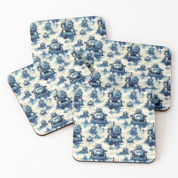 Item preview, Robots: Ink designed and sold by Pedra Panda.