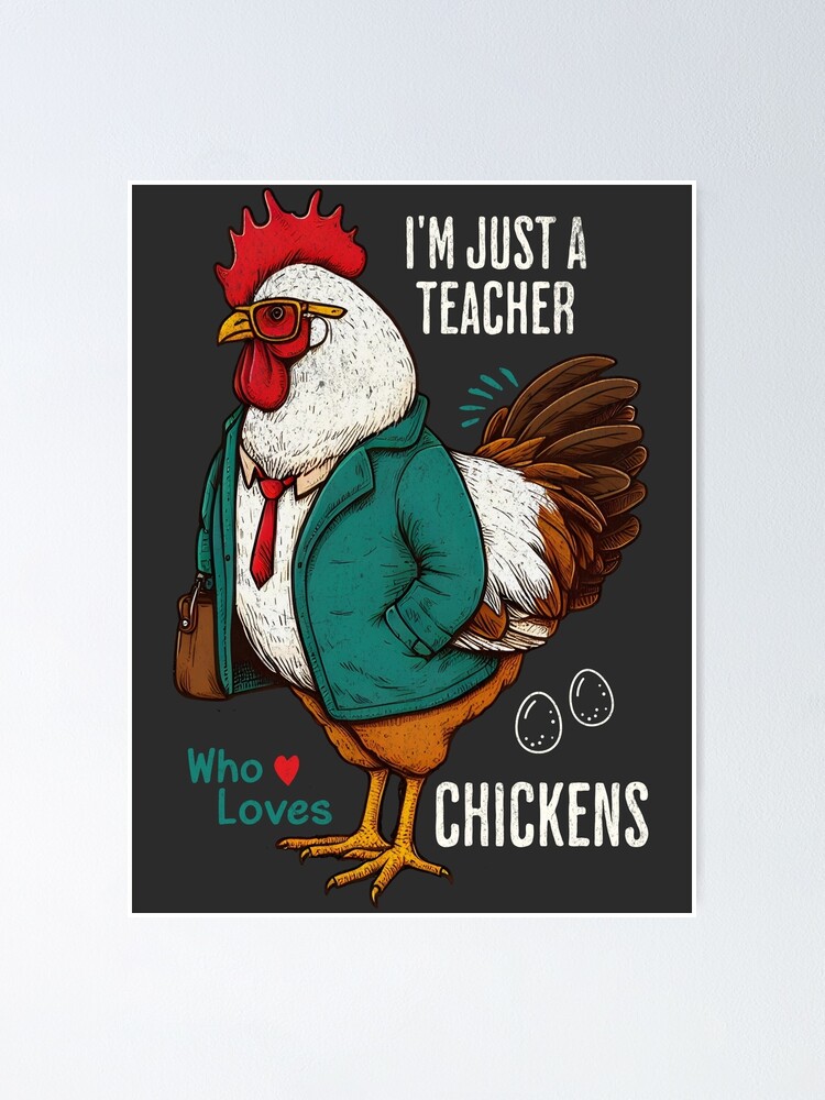 Just A Teacher Who Loves Chickens Shirt Gift Ideas