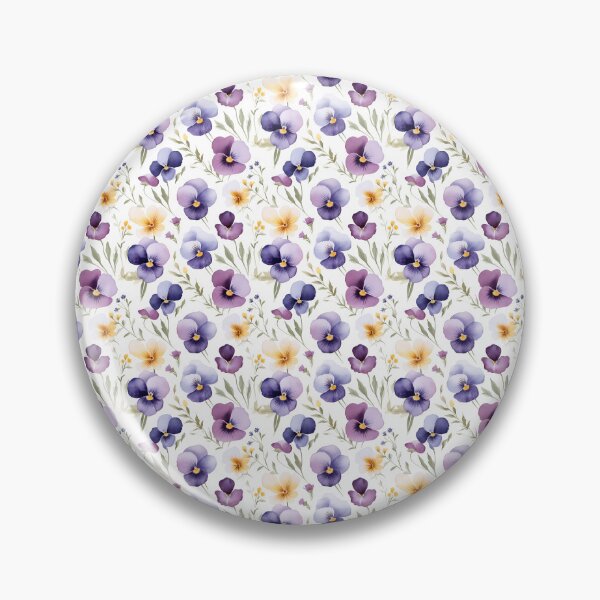 Artikelvorschau, Vibrant Mosaics: Celebrating the Kaleidoscope of Colors in Pansy Flowers entworfen und verkauft von qoodesignstudio.
